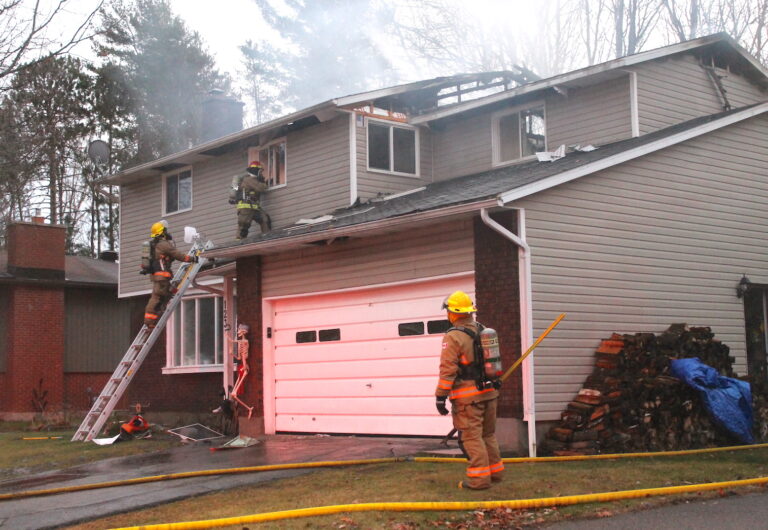 Deep River home destroyed in late afternoon fire