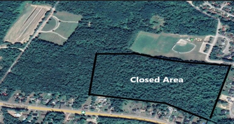 Town closes part of west end trails