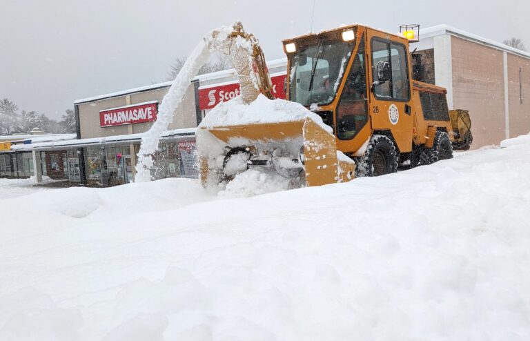 Winter storm hits North Renfrew