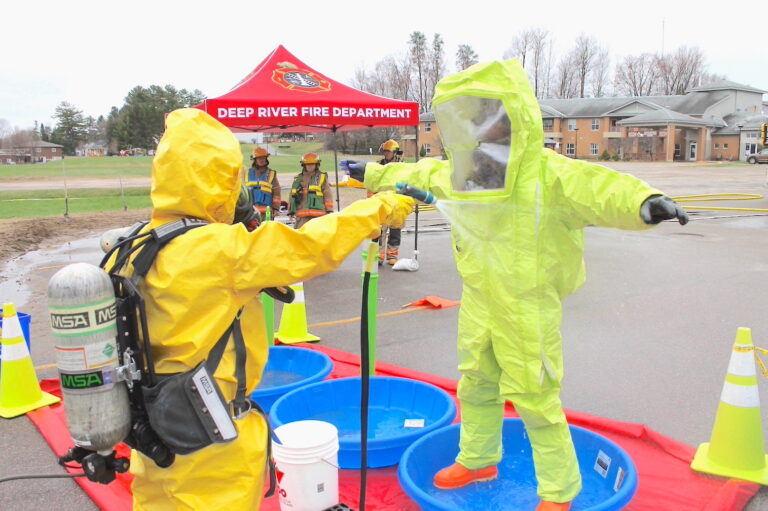 Firefighters complete hazardous materials training