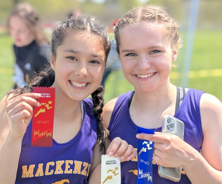 Mackenzie has strong day in county track & field