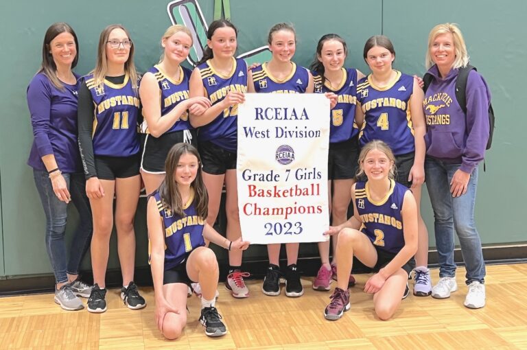 MCS Grade 7 girls win basketball title
