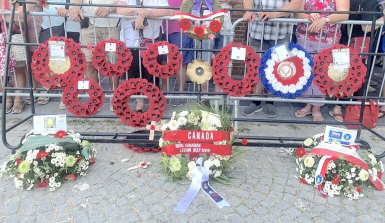 Deep River group honours fallen heroes with special tribute at Menin Gate