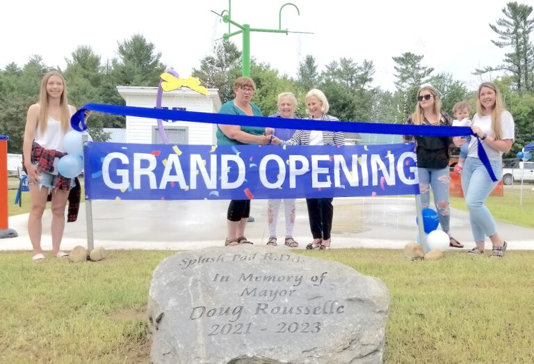 Swisha celebrates opening of new splash pad