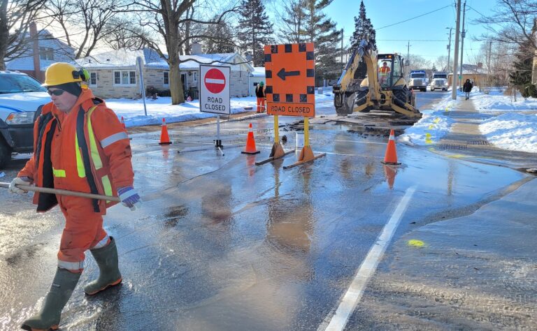 Things fall apart: town starts year with bad news