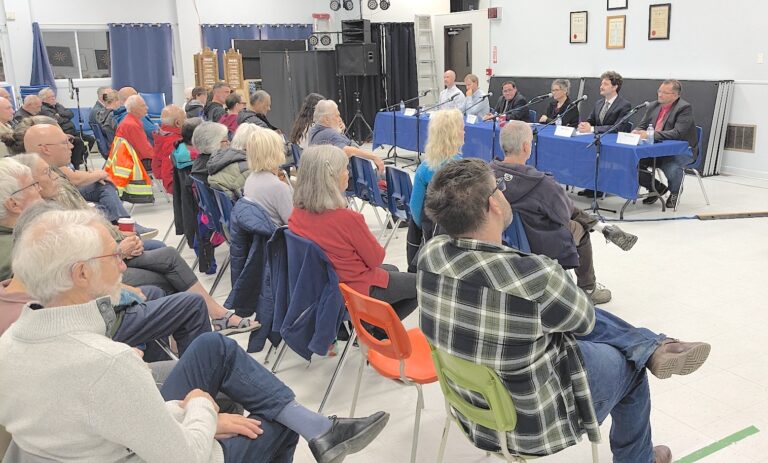 Council candidates face voters at meeting