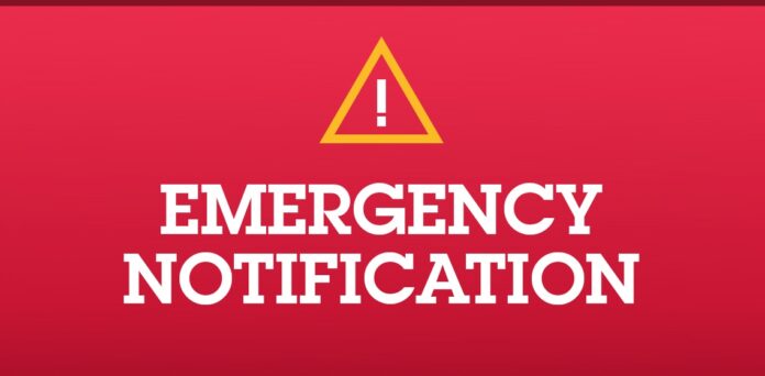 emergency alert